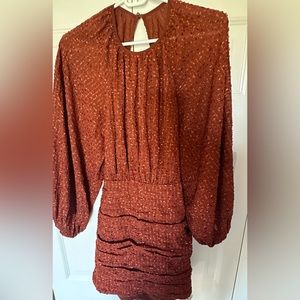 C/MEO Collective ruched mini Dress, Size XS